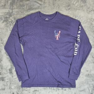 Cuffy's Cape Cod Long Sleeve T Shirt Size Medium Lobster